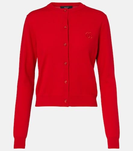 Gucci Cardigan Double G en laine - Gucci - Modalova