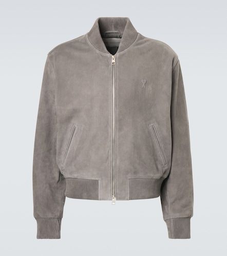 Veste bomber Ami de Coeur en daim - Ami Paris - Modalova