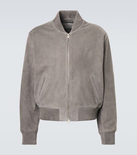 Veste bomber Ami de Coeur en daim - Ami Paris - Modalova