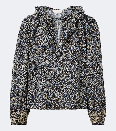 Top Siena en coton mélangé à imprimé - Ulla Johnson - Modalova