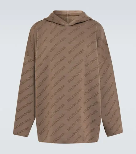 Sweat-shirt à capuche en soie mélangée - Balenciaga - Modalova