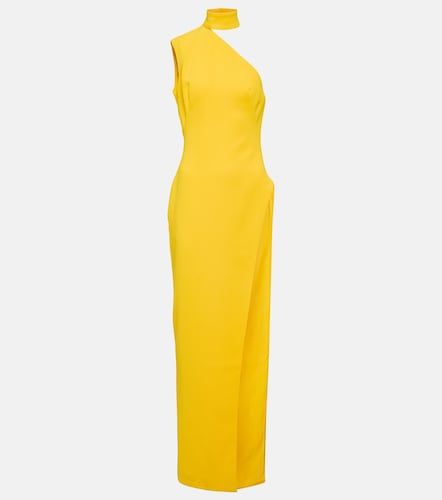 Mônot Robe longue asymétrique en crêpe - Monot - Modalova