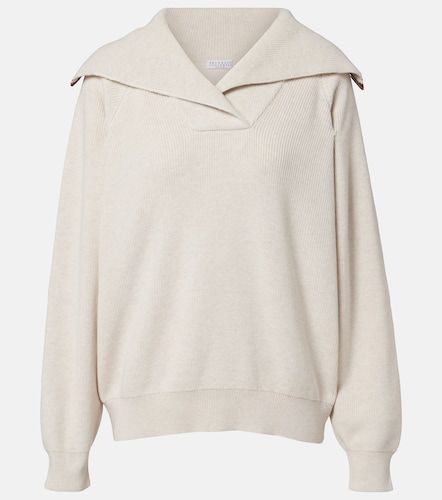 Pull Monili en coton - Brunello Cucinelli - Modalova
