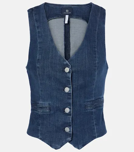 AG Jeans Gilet de costume en jean - AG Jeans - Modalova