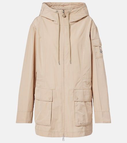 Parka Leandro en popeline technique - Moncler - Modalova