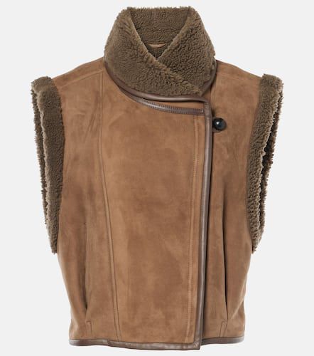 Veste sans manches Alime en shearling - Isabel Marant - Modalova