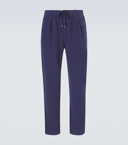 Pantalon droit en lin - Polo Ralph Lauren - Modalova