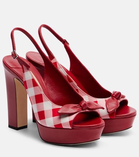Escarpins slingback Ziva à carreaux - Jimmy Choo - Modalova