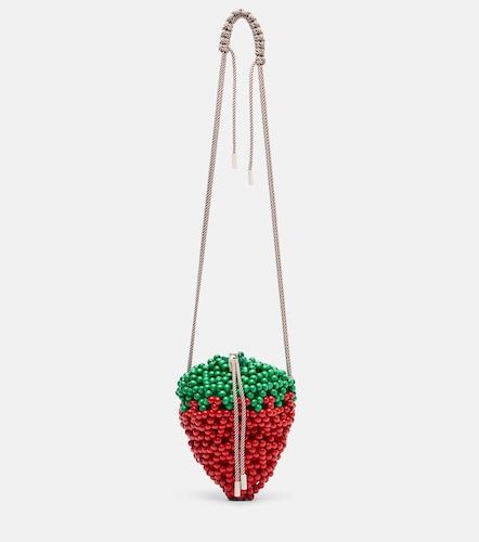 Alémais Sac à bandoulière Strawberry Mini en perles - Alemais - Modalova