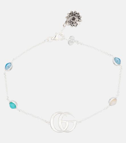 Bracelet GG Marmont Flower en argent sterling - Gucci - Modalova