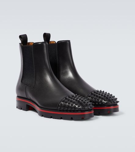 Bottines Chelsea Melon Spikes en cuir - Christian Louboutin - Modalova