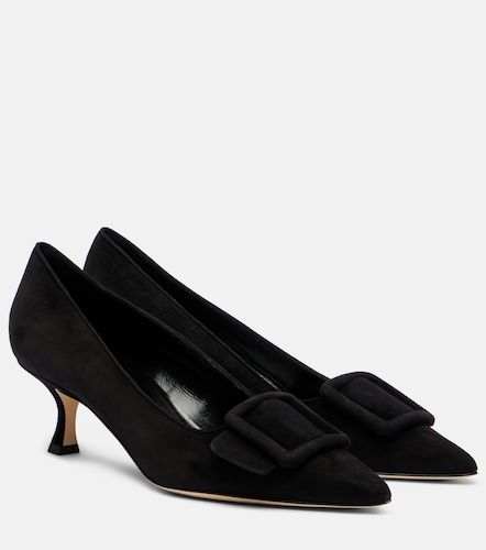 Escarpins Maysalepump 50 en daim - Manolo Blahnik - Modalova