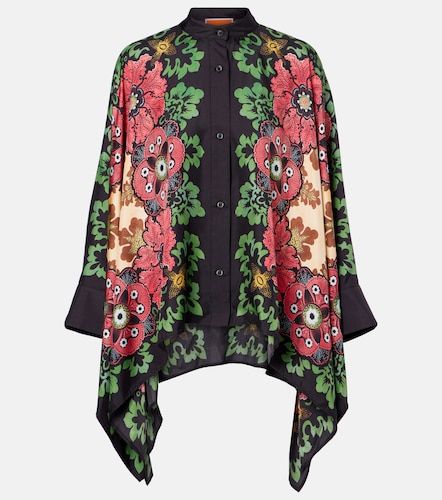 Chemise Foulard imprimée en soie - La DoubleJ - Modalova