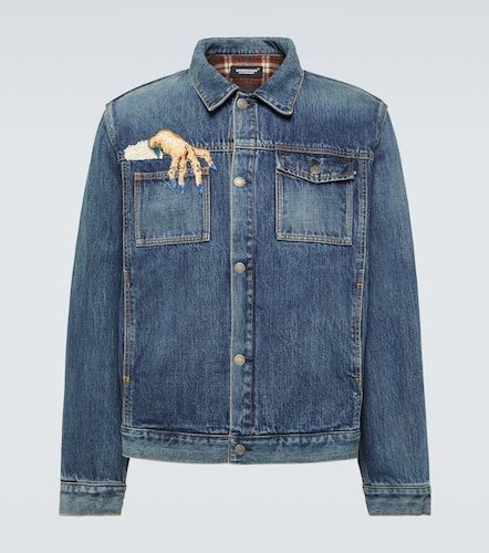 Undercover Veste en denim à perles - Undercover - Modalova