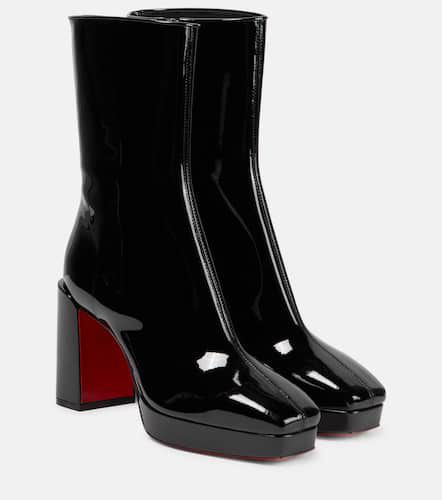 Bottines Alleo 90 en cuir verni - Christian Louboutin - Modalova