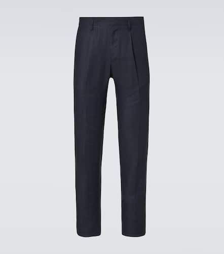 Lardini Pantalon droit en lin - Lardini - Modalova