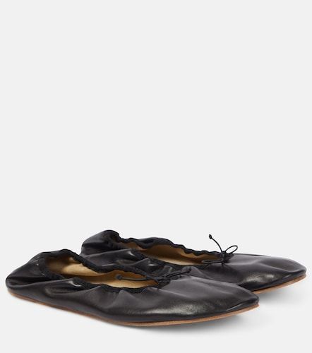 The Row Ballerines Round en cuir - The Row - Modalova