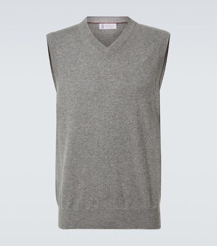 Gilet en cachemire - Brunello Cucinelli - Modalova