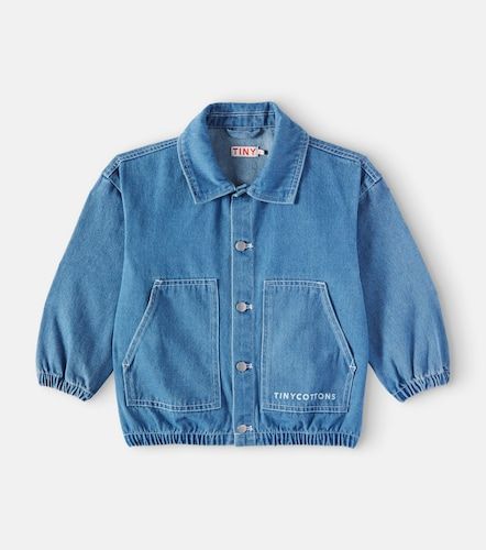 Tinycottons Veste en denim à logo - Tinycottons - Modalova