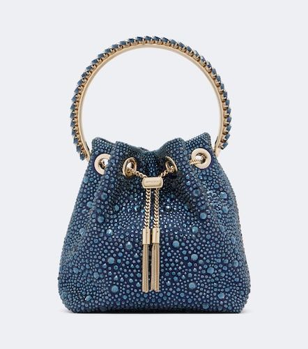 Sac seau Bon Bon en satin à ornements - Jimmy Choo - Modalova