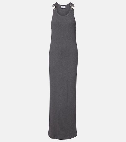 Robe longue en jersey de coton - Jean Paul Gaultier - Modalova