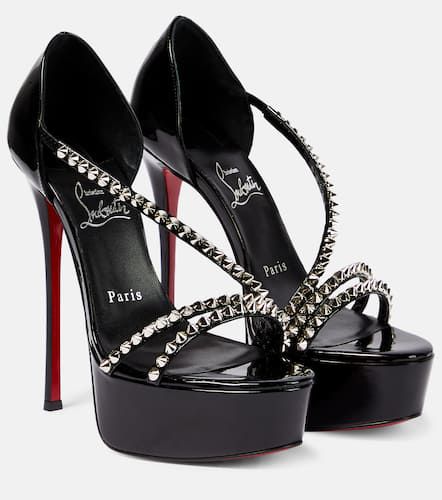 Sandales So Spike Alta 150 à plateau en cuir - Christian Louboutin - Modalova