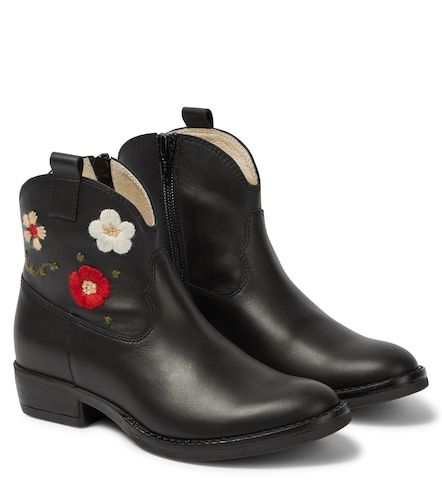 Il Gufo Bottines brodées en cuir - Il Gufo - Modalova