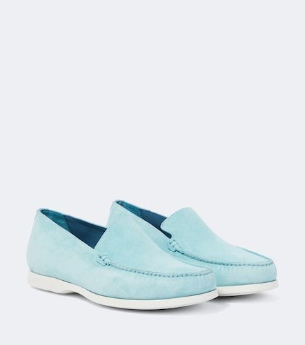Mocassins Monaco en daim - Manolo Blahnik - Modalova
