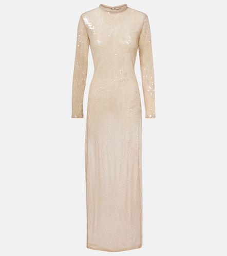 Robe longue à ornements - Adriana Degreas - Modalova