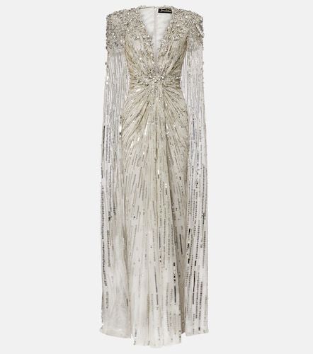 Robe Lotus Lady à cape à ornement - Jenny Packham - Modalova