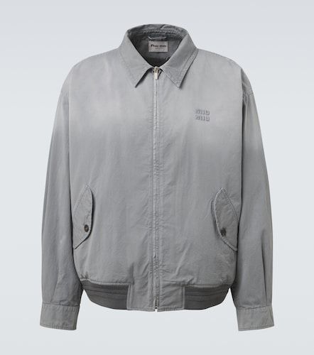 Miu Miu Blouson en coton - Miu Miu - Modalova