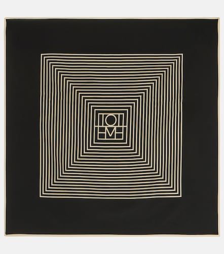 Toteme Foulard en soie imprimé - Toteme - Modalova