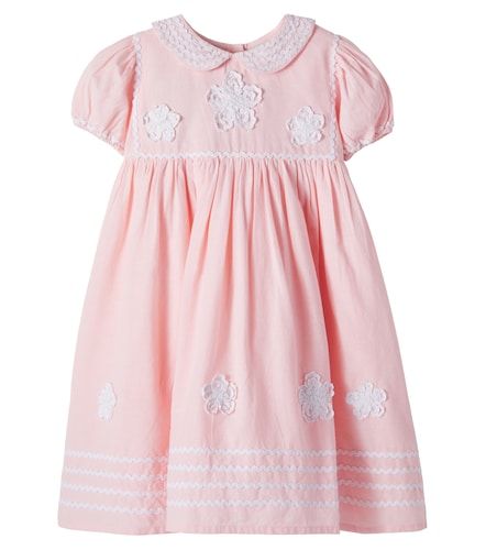 Robe Lucy brodée en coton mélangé - Bebe Organic - Modalova