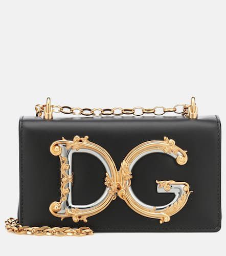 Sac à bandoulière DG Girls Small en cuir - Dolce&Gabbana - Modalova