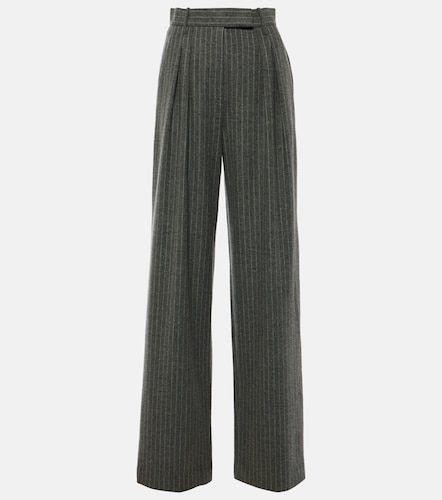 Pantalon fuselé taille haute à rayures - Alex Perry - Modalova