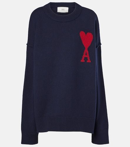Pull Ami De Cœur en laine - Ami Paris - Modalova