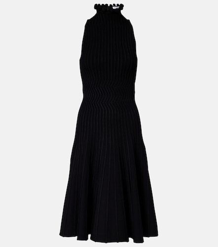 Alaïa Robe midi à col roulé - Alaia - Modalova