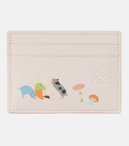 X Suna Fujita – Porte-cartes Hampster en cuir - Loewe - Modalova