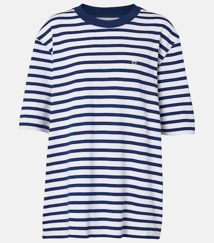 T-shirt en jersey de coton rayé - Ami Paris - Modalova