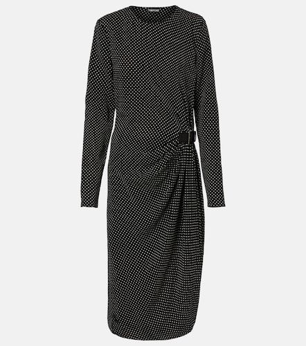 Tom Ford Robe midi en soie à pois - Tom Ford - Modalova