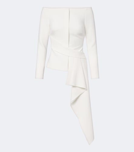 Veste asymétrique en crêpe - Roland Mouret - Modalova