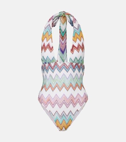 Maillot de bain en lamé à motif Zigzag - Missoni - Modalova