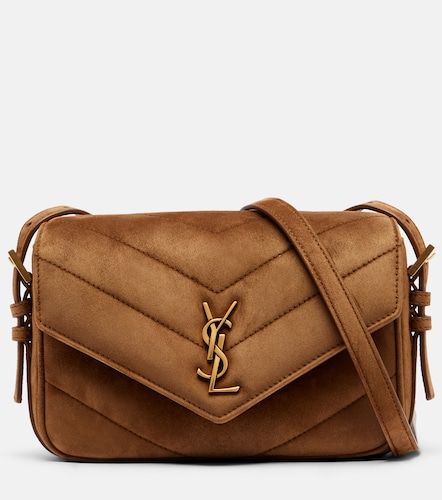 Sac à bandoulière Loulou Toy en daim - Saint Laurent - Modalova