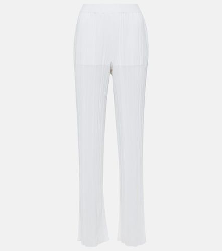 Pantalon droit en maille - Stella McCartney - Modalova