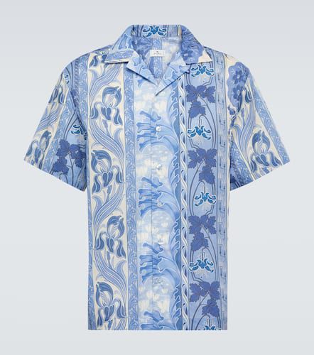 Etro Chemise en coton à fleurs - Etro - Modalova