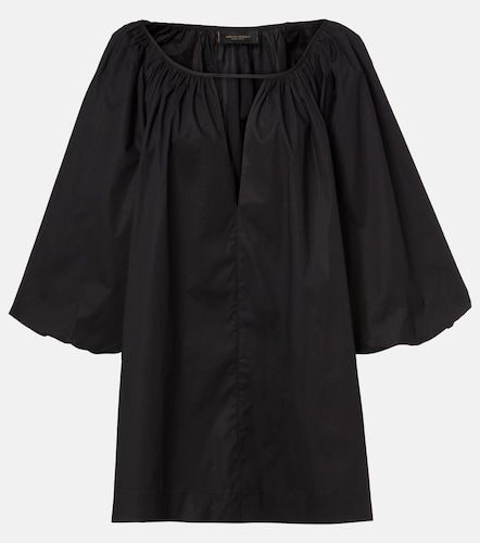 Robe en coton mélangé à manches bouffantes - Adriana Degreas - Modalova