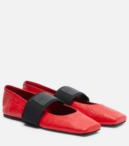 Ballerines Sliced Square en cuir - Givenchy - Modalova