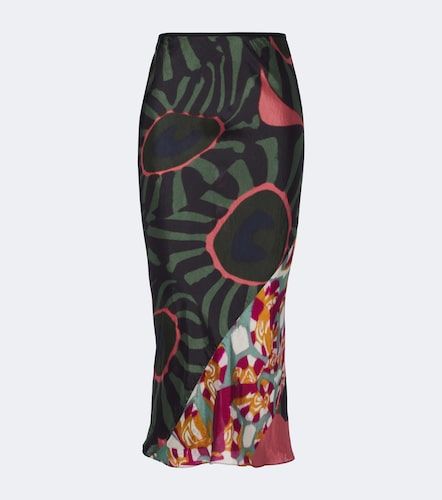 Jupe midi à imprimé - Dries Van Noten - Modalova