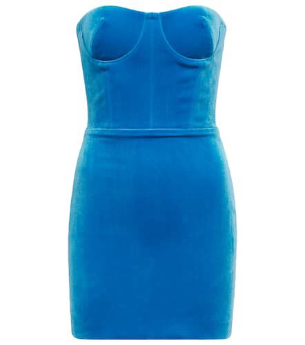 Alex Perry Robe bustier en velours - Alex Perry - Modalova