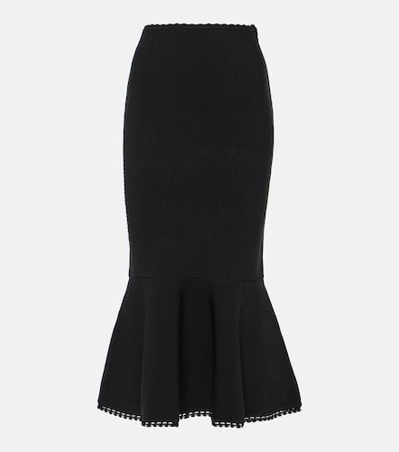 Jupe midi VB Body festonnée - Victoria Beckham - Modalova